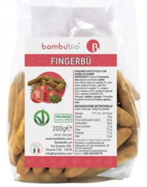 Taralli tipici Fingerbù - confezione 200 g TARALLI TIPICI Bambu Bio srl - Venaria, Commerciovirtuoso.it
