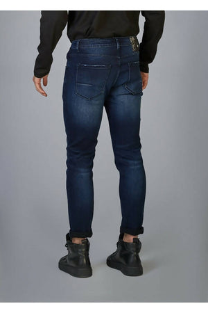 Jeans Uomo Datch Slim Fit Jeans Casual Blu Scuro in Cotone Moda/Uomo/Abbigliamento/Jeans Sportast - Cimego, Commerciovirtuoso.it