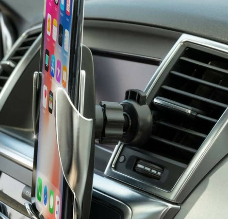 Supporto con funzione di ricarica wireless per cellulare da auto con sensore intelligente caricabatterie smartphone