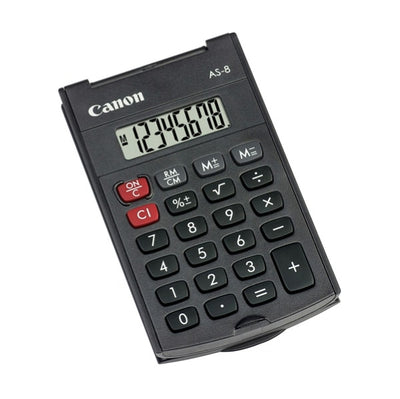 Canon - Calcolatrice - tascabile - AS8HB Cancelleria e prodotti per ufficio/Elettronica per ufficio/Calcolatrici/Semplici Eurocartuccia - Pavullo, Commerciovirtuoso.it