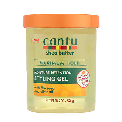 Cantu Natural Styling Gel Flaxseed & Olive Oil 18.25oz Gel Styling per Capelli Bellezza/Cura dei capelli/Prodotti per styling capelli/Gel Agbon - Martinsicuro, Commerciovirtuoso.it