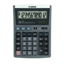 Canon - Calcolatrice TX-1210E - Grigio - 4100A014 Cancelleria e prodotti per ufficio/Elettronica per ufficio/Calcolatrici/Finanziarie Eurocartuccia - Pavullo, Commerciovirtuoso.it