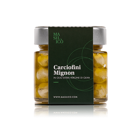Carciofini mignon in olio extra vergine di oliva 190 g Masilicò