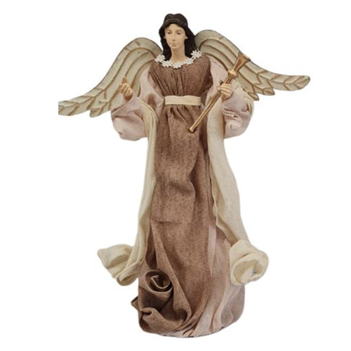 Angelo Music per presepe statuetta con ali in metallo decorazione natalizia h 36 cm Casa e cucina/Decorazioni per interni/Addobbi e decorazioni per ricorrenze/Decorazioni natalizie/Punte albero di Natale MagiediNatale.it - Altamura, Commerciovirtuoso.it