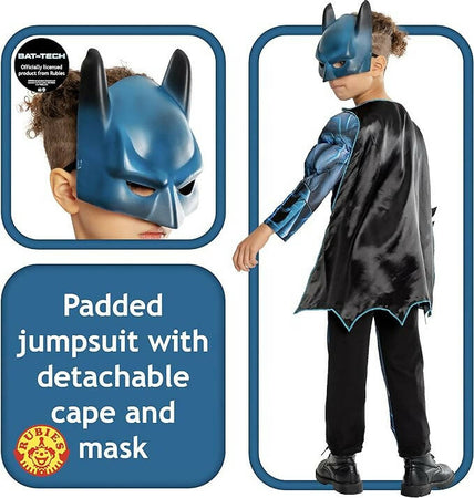 Rubie's Costume Batman Bat-tech Deluxe Costume Batman Bambini E Ragazzi