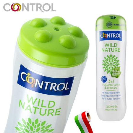 Control Wild Nature 3 in 1 Tubo da 200 ml Lubrificante Intimo Stimolante e  da Massaggio - commercioVirtuoso.it