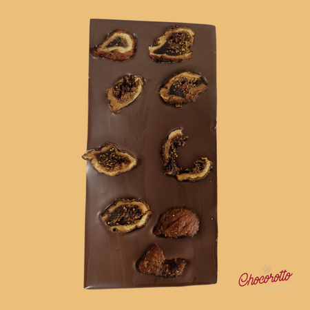Chocorotto Tavoletta Cioccolato Fondente Con Pezzi Di Fichi 100 g Alimentari e cura della casa/Snack dolci e salati/Cioccolata/Barrette/Tavolette Chocorotto - Lamezia Terme, Commerciovirtuoso.it