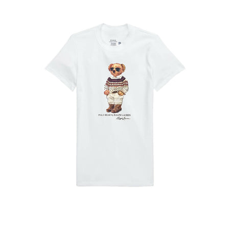 Ralph Lauren T-Shirt Donna Polo Bear Maglia Mezze Maniche Girocollo Orsetto Polo Bear by Ralph Lauren 100% cotone Moda/Donna/Abbigliamento/T-shirt top e bluse/T-shirt Euforia - Bronte, Commerciovirtuoso.it