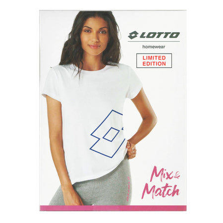 T-Shirt Donna Sportiva Lotto Nera Made in Italy Maglia Sportiva Donna  Manche Corte Maglietta 100% Cotone Art. La1024 - commercioVirtuoso.it