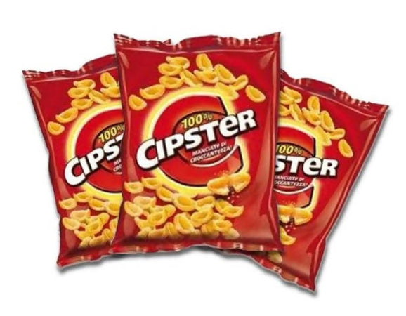 50 pacchetti Cipster patatine monoporzione 21 gr confezione 50 pz snack Non solo caffè online - Albano Laziale, Commerciovirtuoso.it
