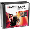 Emtec - CD-R - ECOC801052SL - 80min-700mb Elettronica/Informatica/Accessori/Supporti vergini/BD-R Eurocartuccia - Pavullo, Commerciovirtuoso.it