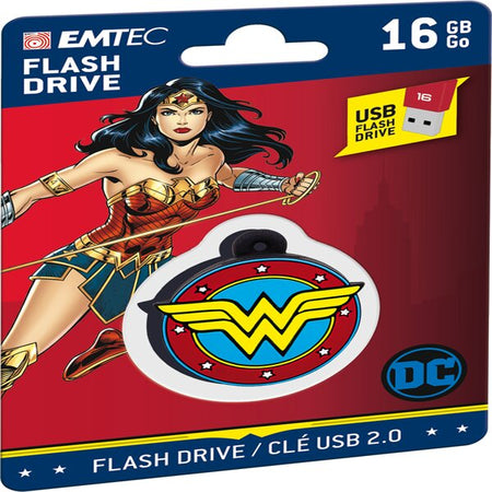Emtec - Memoria USB2.0 - Wonder Woman - 16GB - ECMMD16GDCC03 Elettronica/Informatica/Dispositivi archiviazione dati/Dispositivi archiviazione dati esterni/PenDrive Eurocartuccia - Pavullo, Commerciovirtuoso.it