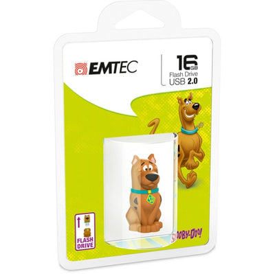 Emtec - USB 2.0 - HB106 Scooby Doo 3D - 16 GB Elettronica/Informatica/Dispositivi archiviazione dati/Dispositivi archiviazione dati esterni/PenDrive Eurocartuccia - Pavullo, Commerciovirtuoso.it