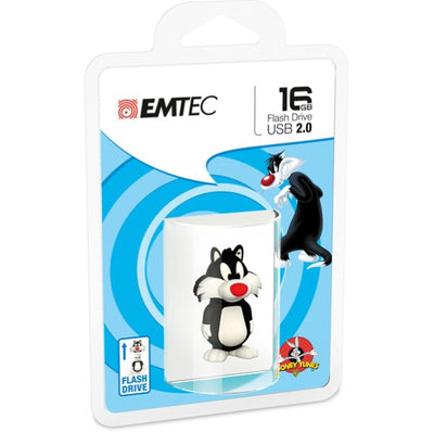 Emtec - USB 2.0 - L101 Sylvester 3D - 16 GB Elettronica/Informatica/Dispositivi archiviazione dati/Dispositivi archiviazione dati esterni/PenDrive Eurocartuccia - Pavullo, Commerciovirtuoso.it