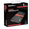 Emtec - Hard disk SSD esterno 3.1 - 1 TB - ECSSD1TX200 Elettronica/Informatica/Dispositivi archiviazione dati/Dispositivi archiviazione dati esterni/Hard Disk esterni Eurocartuccia - Pavullo, Commerciovirtuoso.it