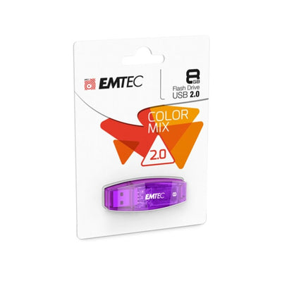 Emtec - Memoria Usb 2.0 - viola - ECMMD8GC410 - 8GB Elettronica/Informatica/Dispositivi archiviazione dati/Dispositivi archiviazione dati esterni/PenDrive Eurocartuccia - Pavullo, Commerciovirtuoso.it