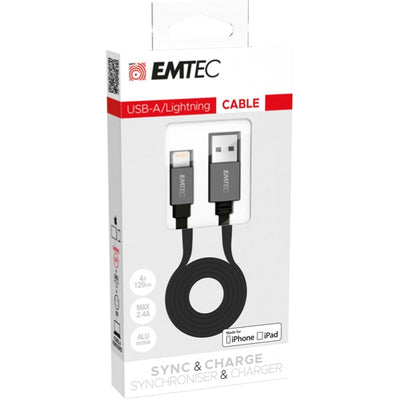 Emtec - Cavo USB-A to Lightning T700 - ECCHAT700AP Elettronica/Informatica/Dispositivi archiviazione dati/Dispositivi archiviazione dati esterni/Hard Disk esterni Eurocartuccia - Pavullo, Commerciovirtuoso.it