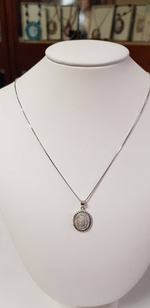 Collana donna in Argento pavee' Di Zirconi pendente taglio diamante Collana pendente donna E B Gioielli - Siderno, Commerciovirtuoso.it