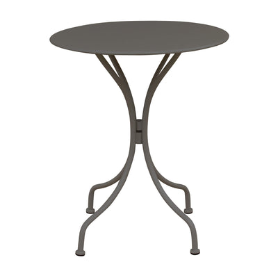 ROMANUS - tavolo in metallo da giardino Taupe Milani Home