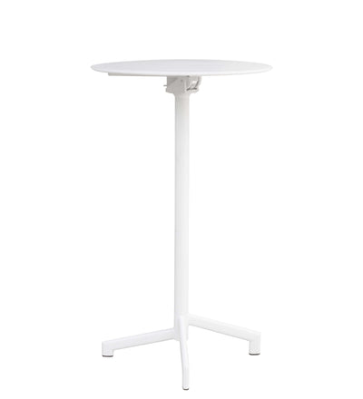 OPERA - tavolo alto da giardino in metallo Bianco