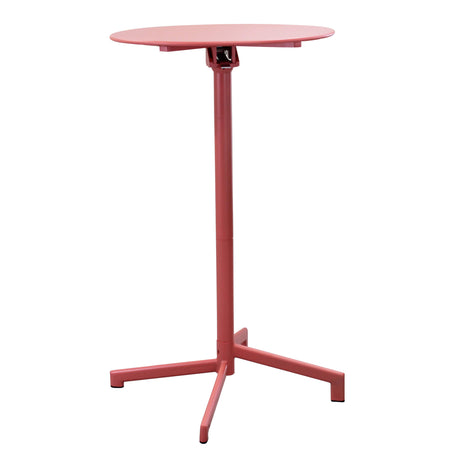 OPERA - tavolo alto da giardino in metallo Rosso Milani Home