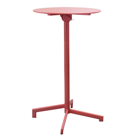 OPERA - tavolo alto da giardino in metallo Rosso Milani Home