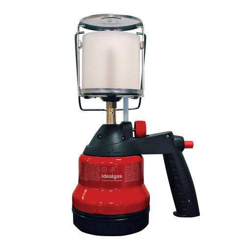 Lampada da campeggio a gas corpo in metallo accensione elettrica Piezo con vetrino opaco Fai da te/Sicurezza e protezione/Torce/Torce elettriche portatili (standard) La Zappa - Altamura, Commerciovirtuoso.it