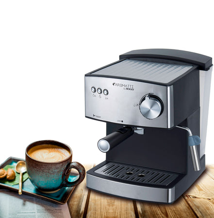 SOGO Caffettiera espresso cappuccino 2in1 850W 1.60L / 19bar -  commercioVirtuoso.it