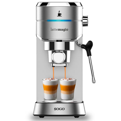 SOGO Macchina automatica per caffè espresso 1450W 1L 15bar lancia vapore Casa e cucina/Elettrodomestici per la cucina/Elettrodomestici speciali/Vassoi scaldavivande SellUp - Bassano del Grappa, Commerciovirtuoso.it