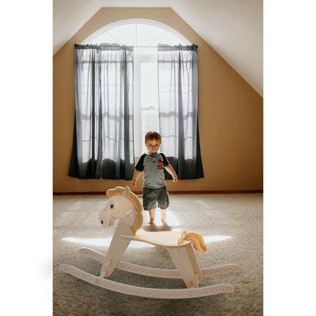 Cavallo a Dondolo in Legno - Variante Grande per Bambini Giochi e giocattoli/Giocattoli prima infanzia/Cavalli a dondolo e animali Dida - Ragusa, Commerciovirtuoso.it