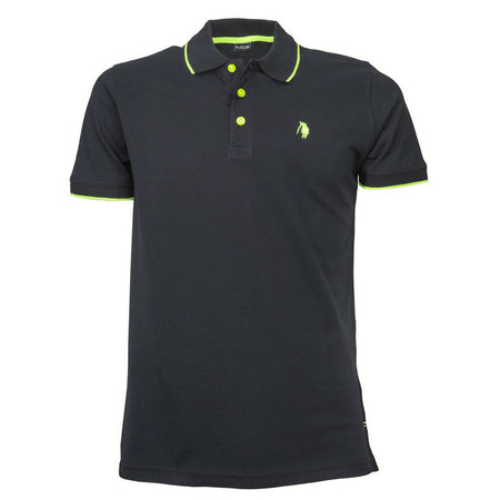 Polo Uomo P Club Maglia Polo Uomo Maniche Corte Colore Nero Con Striscia Verde Art.22800 Moda/Uomo/Abbigliamento/T-shirt polo e camicie/Polo L’Orchidea - Siderno, Commerciovirtuoso.it