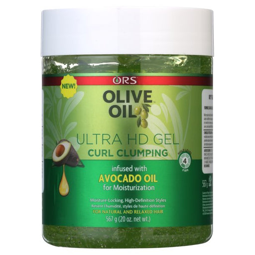 Ors Olive Oil Ultra Hd Gel Curl Clumping 567g Gel per Capelli Afro Gel  Definizione Dei Capelli Ricci E Mossi Con Olio Di Avocado 