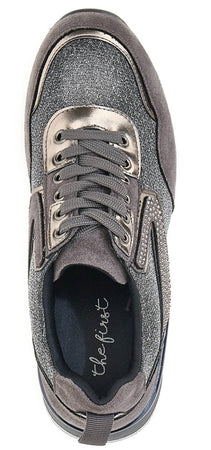 Gavi Sneakers Donna Platform 4cm The First 1506030 Grigie Art. H15060-30