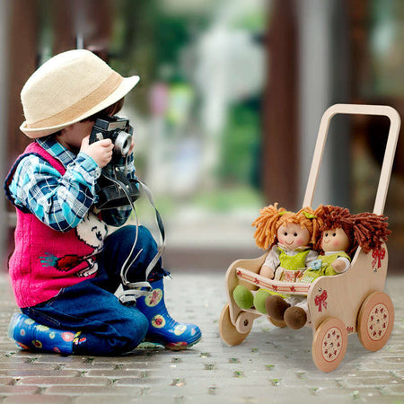 Passeggino Per Bambole - Fiocco Gioco per Bambine Giochi e giocattoli/Bambole e accessori/Bambolotti e accessori/Carrozzine e passeggini Dida - Ragusa, Commerciovirtuoso.it