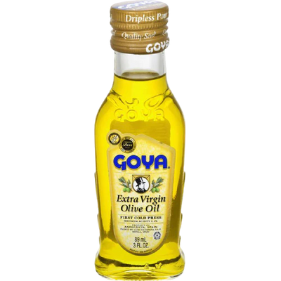 Goya Extra Virgin Olive Oil 88.7ml (bottle) Paese Di Origine Andalusia, Spain. Alimentari e cura della casa/Oli aceti e condimenti per insalata/Oli/D'oliva Agbon - Martinsicuro, Commerciovirtuoso.it