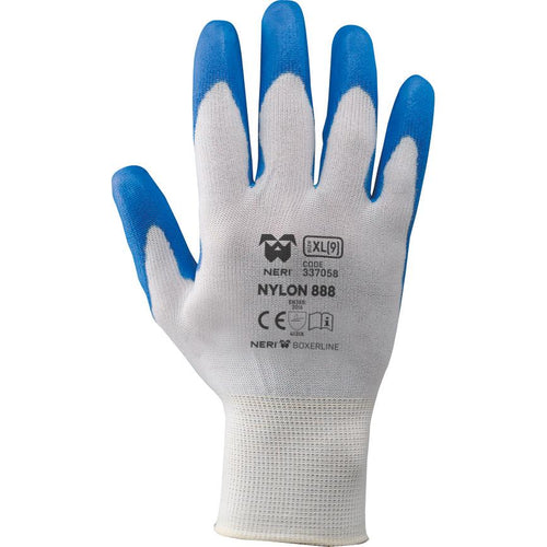 Guanti da lavoro 888 Blu spalmati in poliuretano con polsino elastico e filo continuo Fai da te/Sicurezza e protezione/Attrezzature per sicurezza sul lavoro/Guanti/Guanti da lavoro La Zappa - Altamura, Commerciovirtuoso.it