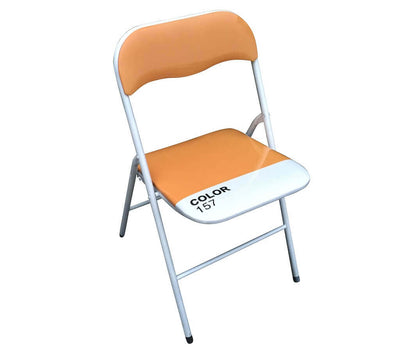 LUCIE - sedia pieghevole salvaspazio Arancione
