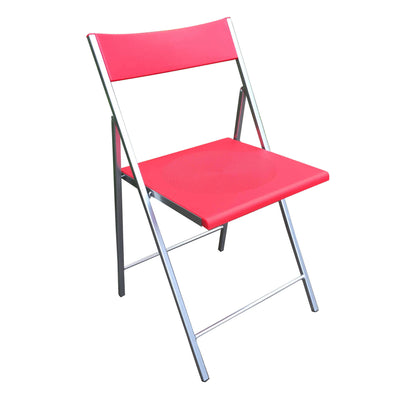 LUCIE - sedia pieghevole salvaspazio Rosso