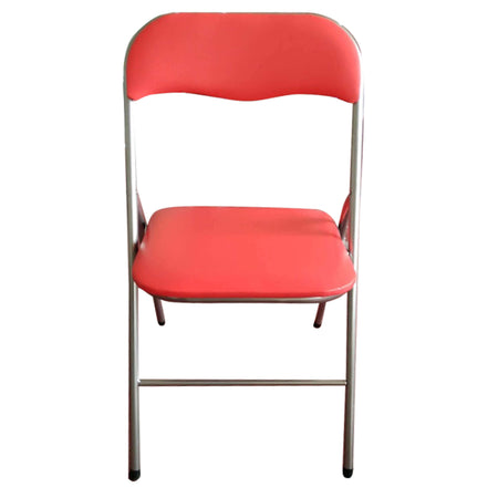 LUCIE - sedia pieghevole salvaspazio Rosso