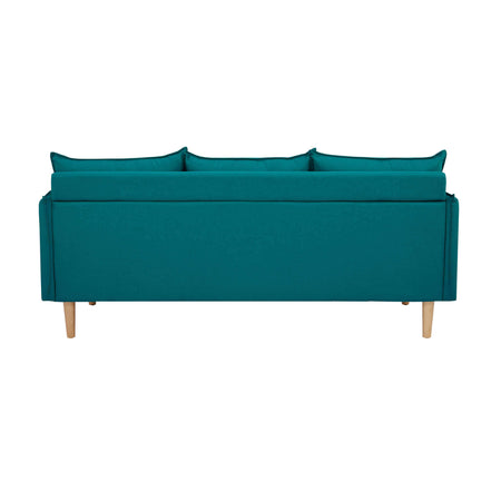 OLOF - divano 3 posti stile scandinavo Azzurro Milani Home
