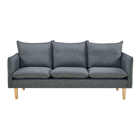 OLOF - divano 3 posti stile scandinavo Grigio scuro Milani Home