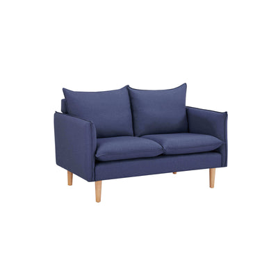 OLOF - divano 2 posti stile scandinavo Blu Milani Home