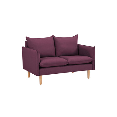 OLOF - divano 2 posti stile scandinavo Viola