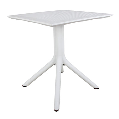 VISIO - tavolo da giardino in polipropilene Bianco