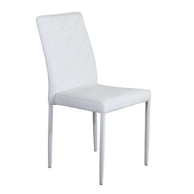 ODDISH - sedia da pranzo moderna Bianco