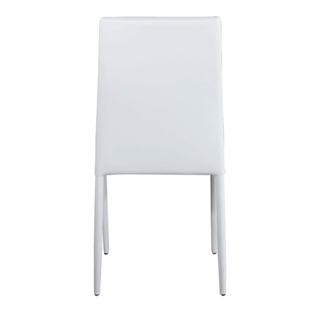 GLOOM - sedia da pranzo moderna Bianco