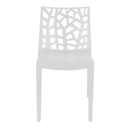 MATRIX - sedia da giardino Bianco