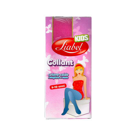 6 collant Bambina Caldo Cotone colorati Rosa art. l925 calze collant Liabel  Kids 4 - 6 anni - commercioVirtuoso.it
