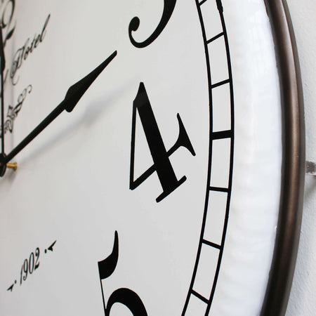 THEODORE - orologio da parete xl Bianco Milani Home