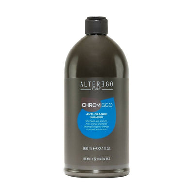 Alterego chromego anti-orange shampoo 950 ml, shampoo neutralizzante anti-arancio.